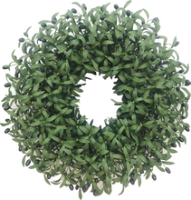 Load image into Gallery viewer, Easy Fine 26 Inch Olive Wreaths for Front Door for All Seasons,Spring Summer Fall Autumn Winter Christmas Wreath,Large Everyday Greenery Wreath,Home Wall Door Porch Fireplace Decor