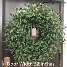 Load image into Gallery viewer, Easy Fine 28-30 Inch Olive Wreaths for Front Door for All Seasons,Spring Summer Fall Autumn Winter Christmas Wreath,Large Everyday Greenery Wreath,Home Wall Door Porch Fireplace Decor