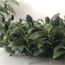 Load image into Gallery viewer, Easy Fine 26 Inch Olive Wreaths for Front Door for All Seasons,Spring Summer Fall Autumn Winter Christmas Wreath,Large Everyday Greenery Wreath,Home Wall Door Porch Fireplace Decor